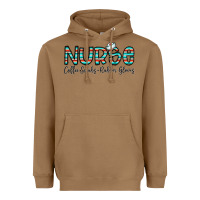 Toasted Coconut coffee scrubs and rubber gloves Heavyweight Hoodie - CowhideDigitalArt