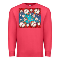 Cardinal baseball paisley and jean pattern Premium Sweatshirt - JahusDesignShop