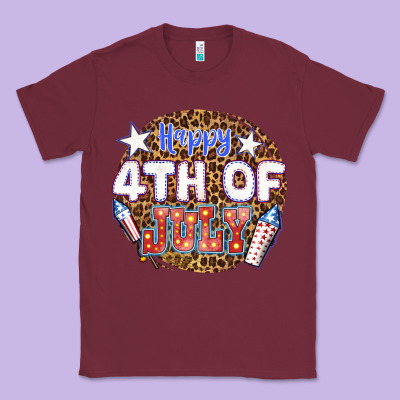 Classic Tee happy 4th of july billie wilder
