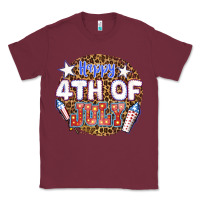 Burgundy happy 4th of july billie wilder Classic Tee - texasbilliewilder