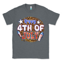 Charcoal Heather happy 4th of july billie wilder Classic Tee - texasbilliewilder