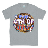 Heather Grey happy 4th of july billie wilder Classic Tee - texasbilliewilder