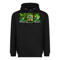 Black st patricks trucks Heavyweight Hoodie - FaDigitalArtStudio