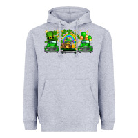 Heather Grey st patricks trucks Heavyweight Hoodie - FaDigitalArtStudio
