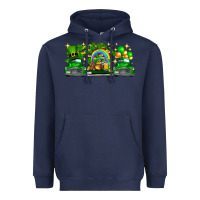 Navy st patricks trucks Heavyweight Hoodie - FaDigitalArtStudio