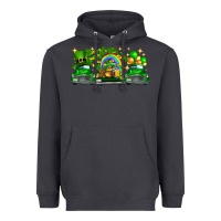 Smoke st patricks trucks Heavyweight Hoodie - FaDigitalArtStudio