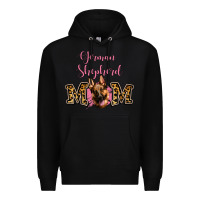 Black German Shepherd Mom Premium Hoodie - Jasminsmagicworld