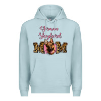 Blue Mist German Shepherd Mom Premium Hoodie - Jasminsmagicworld