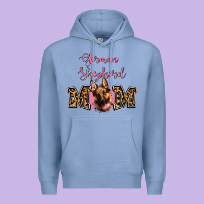 German Shepherd Mom Premium Hoodie Designed By Jasminsmagicworld