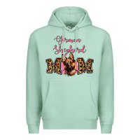 Seafoam German Shepherd Mom Premium Hoodie - Jasminsmagicworld