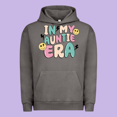 In My Auntie Era Urban Hoodie Designed By Maliassmallbusiness