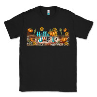 Black hello pumpkin libbey glass Classic Tee - BundleAndBundleShop