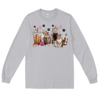 Moon Dust siberian cat coffee cups Long Sleeve Tee - texasbilliewilder