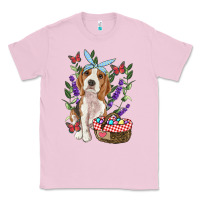 Bubblegum Pink easter beagle Classic Tee - RanaPortraitStore