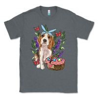 Charcoal Heather easter beagle Classic Tee - RanaPortraitStore