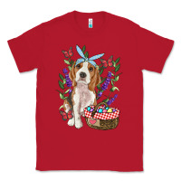 Red easter beagle Classic Tee - RanaPortraitStore