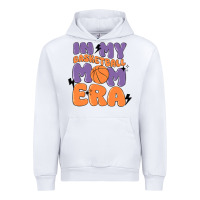 White in my basketball mom era Urban Hoodie - MaliasSmallBusiness