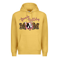 Antique Gold french bulldog mom Premium Hoodie - Jasminsmagicworld
