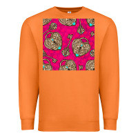 Carrot valentines day lock and key seamless pattern Premium Sweatshirt - BundleAndBundleShop