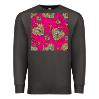 Smoke valentines day lock and key seamless pattern Premium Sweatshirt - BundleAndBundleShop