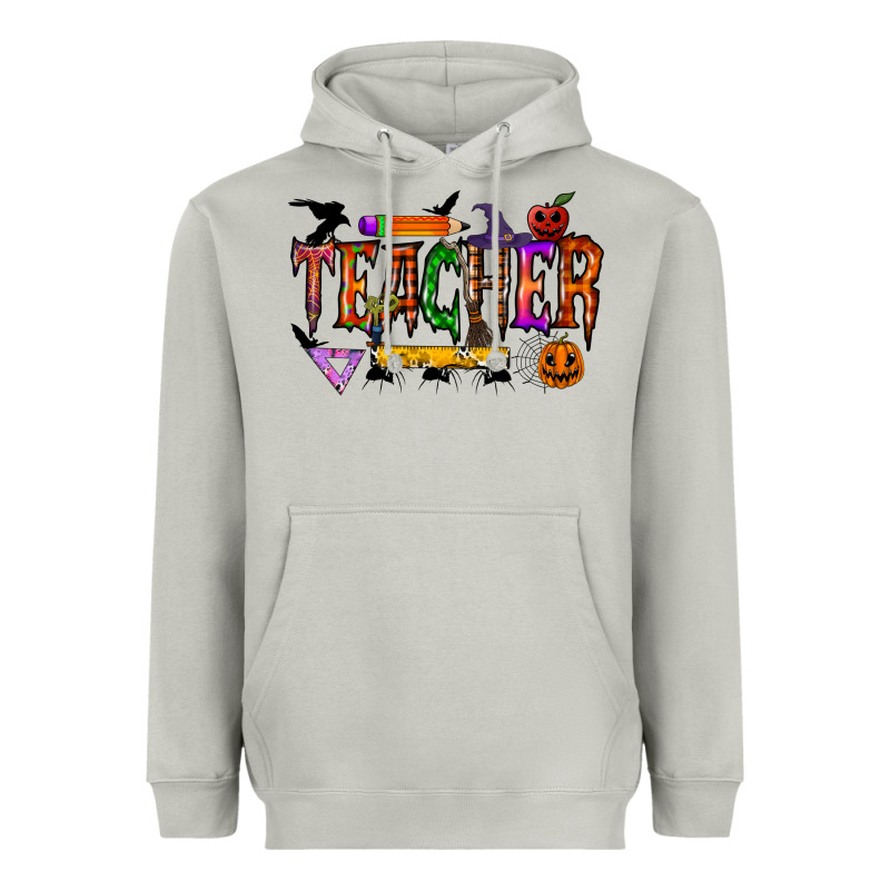 Teacher Halloween Heavyweight Hoodie by RacoonDesign | Teevron