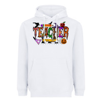 White teacher halloween Heavyweight Hoodie - RacoonDesign