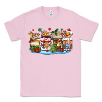 Bubblegum Pink christmas cookie coffee cups Classic Tee - Zillion Design Studio