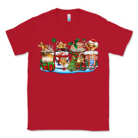 Red christmas cookie coffee cups Classic Tee - Zillion Design Studio