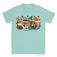 Seafoam christmas cookie coffee cups Classic Tee - Zillion Design Studio