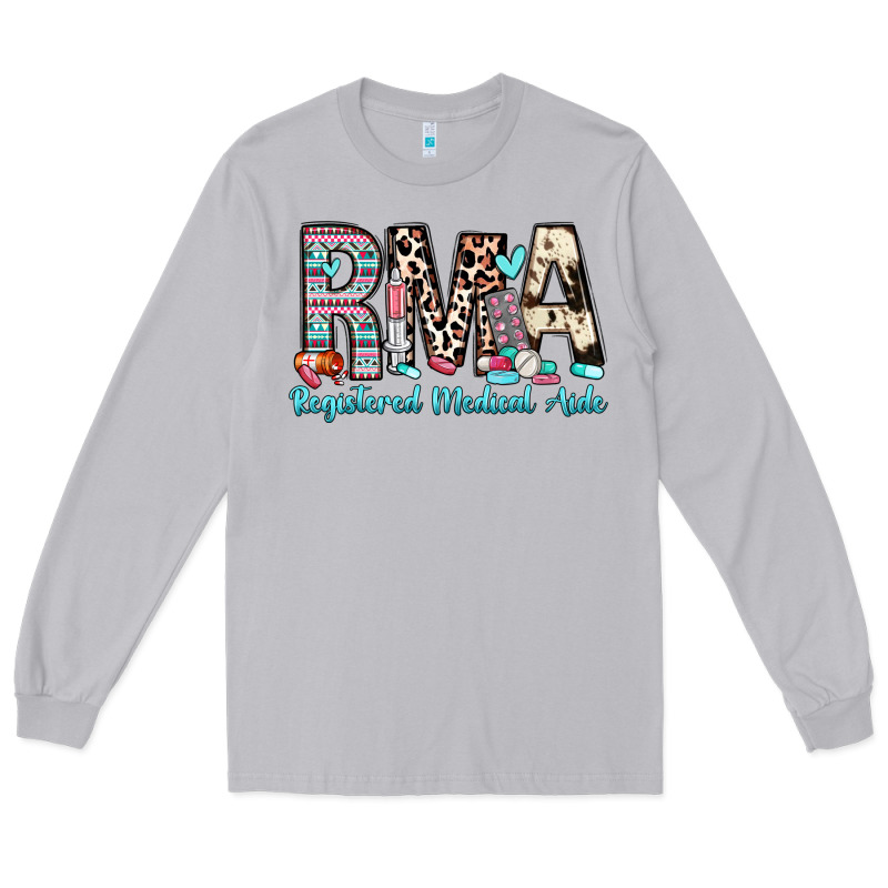 Rma Registered Medical Aide Long Sleeve Tee by Zillion Design Studio | Teevron