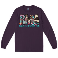Plum rma registered medical aide Long Sleeve Tee - Zillion Design Studio