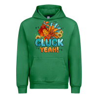 Emerald cluck yeah Urban Hoodie - MaliasSmallBusiness