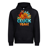 Foreset Green cluck yeah Urban Hoodie - MaliasSmallBusiness