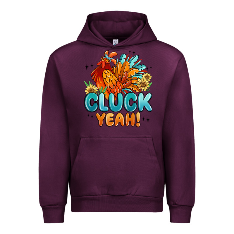 Cluck Yeah Urban Hoodie by MaliasSmallBusiness | Teevron