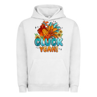 Pigment Lunar Rock cluck yeah Urban Hoodie - MaliasSmallBusiness