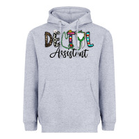 Heather Grey dentalassistant Heavyweight Hoodie - CowhideDigitalArt