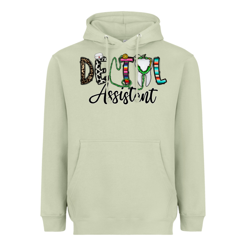Dentalassistant Heavyweight Hoodie by CowhideDigitalArt | Teevron