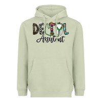 Matcha dentalassistant Heavyweight Hoodie - CowhideDigitalArt