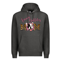 Charcoal Heather French Bulldog Mom Premium Hoodie - Jasminsmagicworld