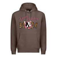 Coffee French Bulldog Mom Premium Hoodie - Jasminsmagicworld