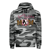Slate Camo French Bulldog Mom Premium Hoodie - Jasminsmagicworld