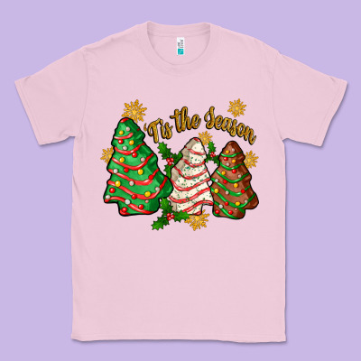 Classic Tee tis the season christmas cake