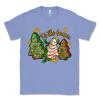 Colony Blue tis the season christmas cake Classic Tee - Zillion Design Studio