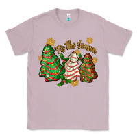 Lilac tis the season christmas cake Classic Tee - Zillion Design Studio