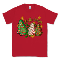 Red tis the season christmas cake Classic Tee - Zillion Design Studio