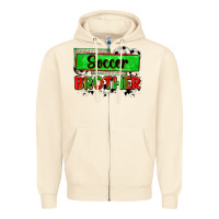Sandshell soccer brother Zipper Hoodie - Zillion Design Studio
