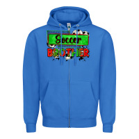 True Royal soccer brother Zipper Hoodie - Zillion Design Studio