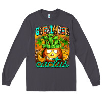 Smoke go fall on a cactus Long Sleeve Tee - AdoDesignShop