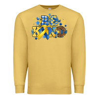 Antique Gold be kind Premium Sweatshirt - Artiststas