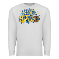 Dove Grey be kind Premium Sweatshirt - Artiststas